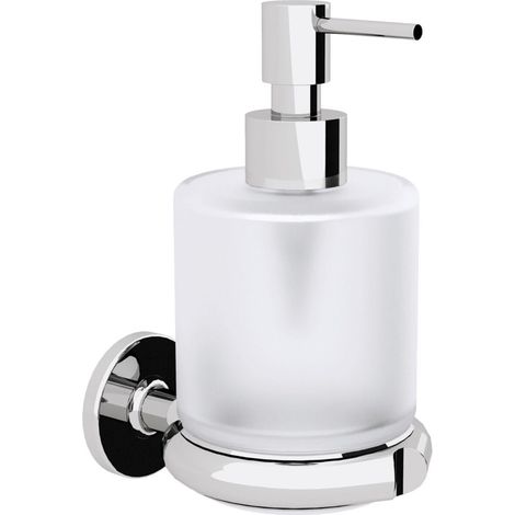 Lineabeta - Sbecà Wandseifenspender aus verchromtem/satiniertem Messing 250 ml