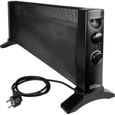 Güde Konvektionsheizgerät Elektro Heizung GKH 1200 Mica 1200 W 2 Heizstufen (1/5)