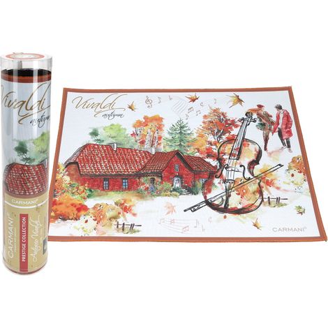 Carmani, mantel individual - A. Vivaldi, Otoño