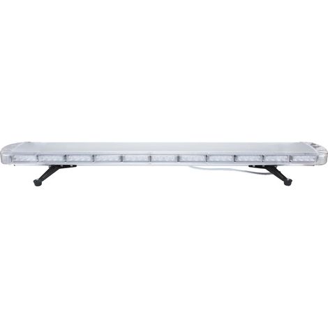 Luce stroboscopica a LED, striscia luminosa doppia da 96 W, resistente alle intemperie, BIANCA (1/2)