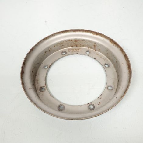 [PRODUIT D'OCCASION] Demi jante arrière origine pour moto Yamaha 50 Chappy 2.50CX8DT (1/3)