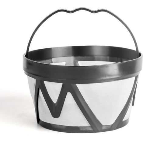 BRAVIX Filtre à café réutilisable,Filtre permanent pour machine à café, Panier de Filtre à café réutilisable pour Machine à café, adapté aux brasseurs Mr coffee CGX20
