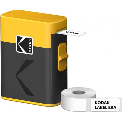 Impresora portátil de etiquetas Bluetooth Kodak MS50Y, color amarillo