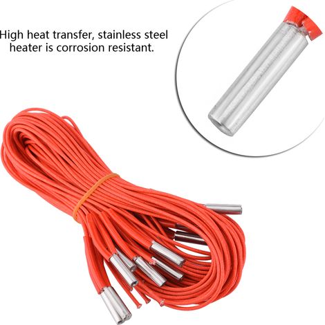 10 Stück/Set 12V 40W Keramik-Heizpatronen-Heizrohr für 3D-Drucker (1/5)