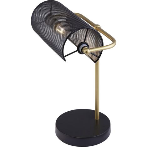 Sobremesa modelo Geranio en color negro y dorado 45 cm(alto)26 cm(ancho)24 cm(fondo) (1/3)