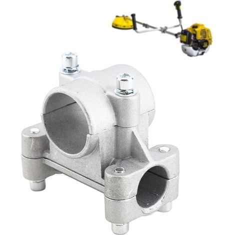Support de poignée de débroussailleuse, 26/28mm Guidon de Débroussailleuse Support de poignée de Strimmer, Guidonpour debroussailleuse pour Fixation de la Tondeuse à Gazon(26mm) (1/5)