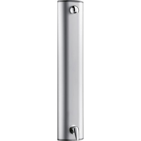 Delabie élément de douche en aluminium avec EHM, raccordement supérieur, pomme de douche 6 l/min