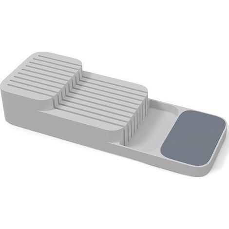 Organizzatore per cassetti da cucina per 9 coltelli, compatto, resistente, sicuro, salvaspazio, lavabile, porta coltelli (1/5)