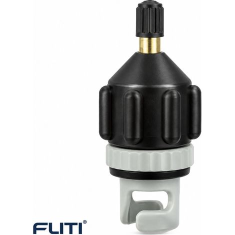 Adaptateur de pompe SUP Embout cuivre et caoutchouc 7,8x3,5x2cm Gonflage rapide kayaks bateaux pneumatiques Extérieur (1/5)