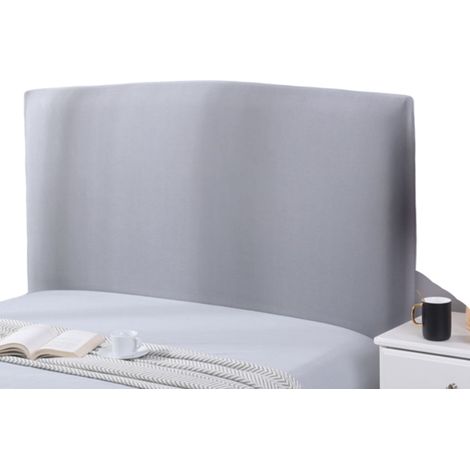 Couvre-lit gris universel pour têtes de lit, dimensions 145-160 cm (1/5)