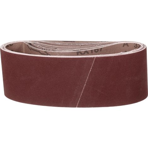 10 Pcs 76mm x 533mm Bande Abrasive 320 Grain Bandes Pour Affûtage (1/5)