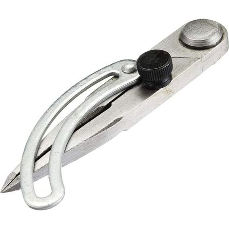 Outils de travail du bois 100mm Distance entre la jauge de peinture Compasses Bord de tranchant Borge Cutter Line Appuyez sur Outil en cuir de presse pour DIY Handyman, construction