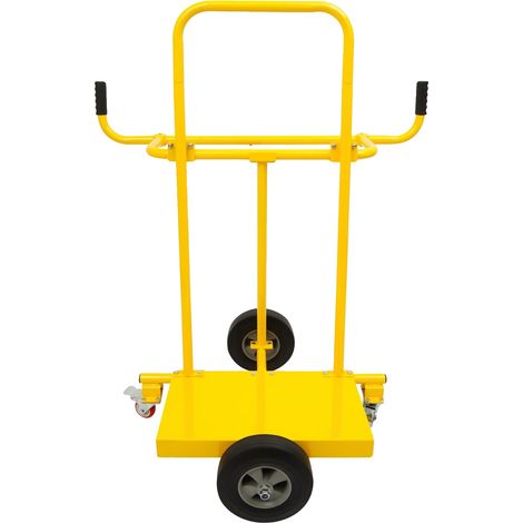 Chariot de panneau, Capacité de charge lourde, Design ergonomique, JAUNE (1/2)
