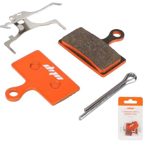 Ulip Orange Shimano M615 Multimetall-Bremsbeläge, Shimano M375 M445 BB7 Bremsbeläge (1/4)