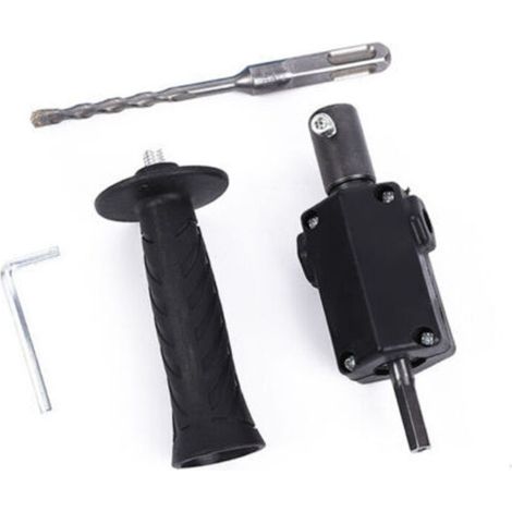 Adaptateur perceuse-marteau en acier allié, convertisseur électrique pour verre, métal et bois. (1/5)