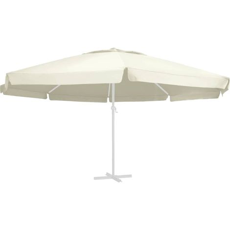 Telo di Ricambio per Ombrellone Sabbia 610 cm vidaXL (1/4)
