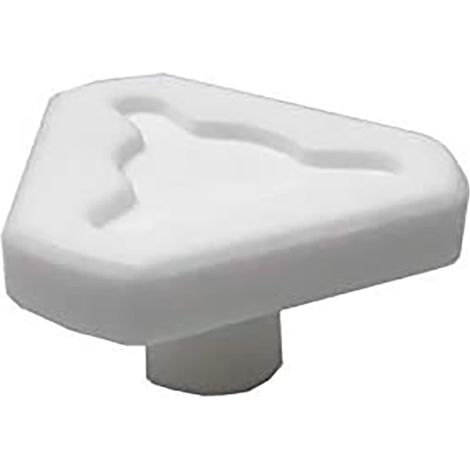 Casquillo Arrastre Microondas Teka MW 222 X  Acoplador de Plato Original 89830933  Eje Giratorio Tres Puntas (1/5)