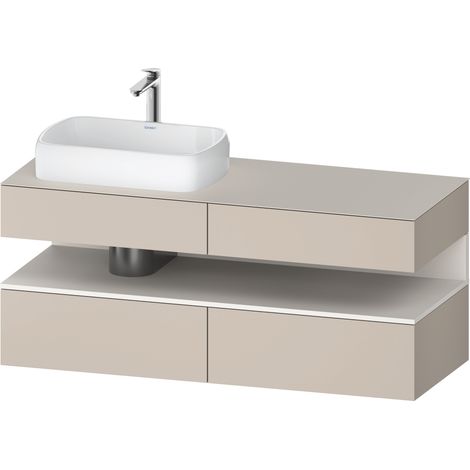 Duravit Collection One Meuble sous-vasque sur console, 2 tiroirs, (1/2)