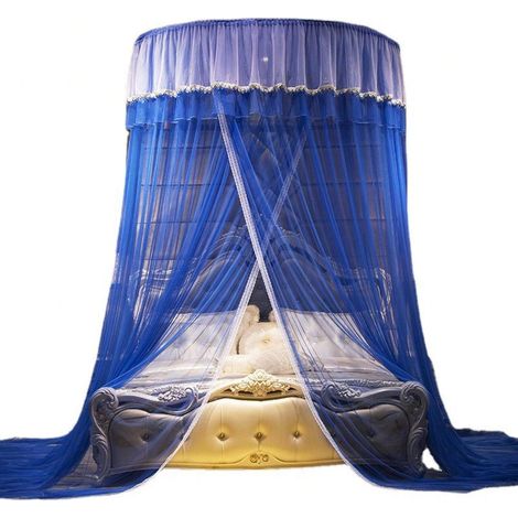 Dôme d'été princesse suspension plafond moustiquaire net, sans assemblage, crypté et surélevé, mobilier robuste et élégant (1/4)