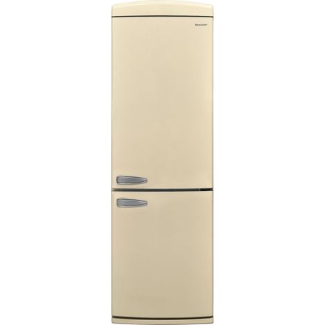 Sharp SJ NRA11RMXJD Frigorifero Combinato Libera Installazione Classe Energetica D Retro Beige (1/3)