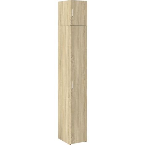 Buffet,Armoire de rangement mince chêne sonoma 30x42,5x225 cm CFW851340 (1/5)