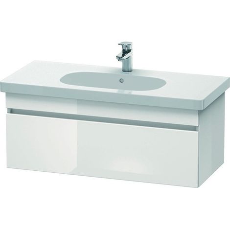 Sous-vasque pour lavabo DURASTYLE 453x1000x398mm chêne noir / blanc mat (1/4)