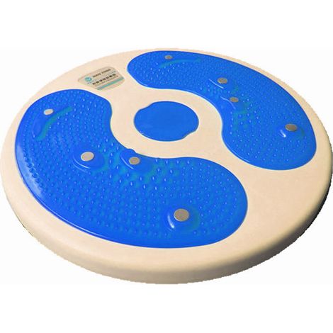 Disque de torsion pour la taille, appareil de musculation pour les chevilles et le corps, exercice aérobique pour les pieds, appareil de fitness, plateau d'équilibre magnétique rotatif (1/5)