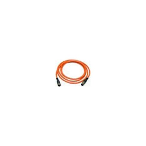 Cable prolongateur exterieur 2m anti UV orange connectique M12 pour luminaire ARIC 5604 (1/2)