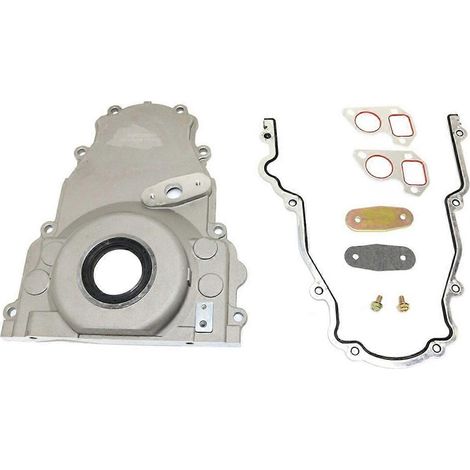 Steuergehäusedeckel-Kit für LS3 4,8L, 5,3L, 5,7L, 6,0L und 6,2L V8-Motoren (Teilenummern 12633906 und 12600326). (1/5)