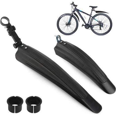 Ensemble de Gade-Boue aièe pou vélo de Montagne de 50,8 à 66 cm - Gade-Boue aièe églable pou VTT, vélo de oute, vélo de Ville - Accessoies Conte Les éclaboussues d'eau et de (1/4)