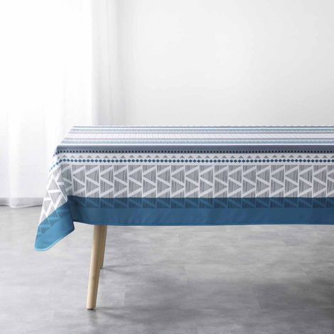 Nappe Antitache "Pacome" 150x240cm Bleu (1/3)