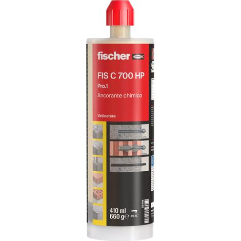 Tassello Ancorante Chimico Fip C700 HP Plus Fischer Poliestere Ml 400 (1/2)