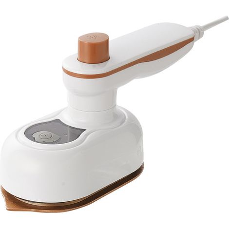 Défroisseur vapeur de voyage, mini fer à repasser portable, défroisseur vapeur portatif rotatif à 180°, anti-gouttes, chauffe rapide (1/5)