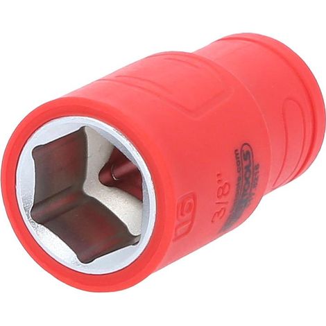 Douille isolée 3/8", 16 mm (1/4)