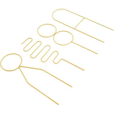 Accessoires pour plantes - Lot de 4 petits treillis pour plantes grimpantes de jardin (1/5)