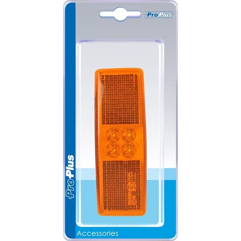 Luce side marker 1224v ambra 110x40mm led in blister (1/5)