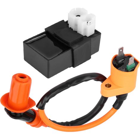 Bobine d'allumage 2 pièces DC CDI Box Kit pour Kymco SYM Vento Scooter GY6 moteur 125CC 150CC (1/5)