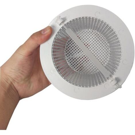Cestello skimmer da 16 cm - Cestello skimmer di ricambio, Cestello skimmer per piscina, Prefiltro per piscina, Con maniglia, Accessori per piscina, Ricambio skimmer