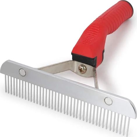 Peigne râteau extra large pour chiens - Outil de démêlage - Peigne de beauté (1/5)