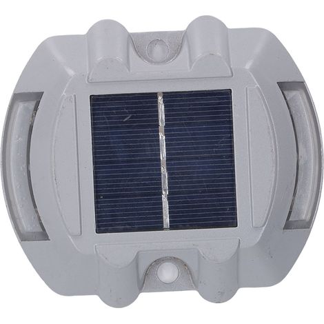 Wasserdichte Solar-Terrassenleuchte mit reflektierendem Blinklicht für den Innen- und Außenbereich (blaues Licht) (1/5)