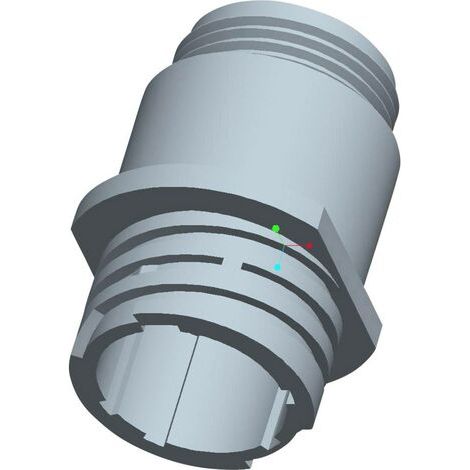 TE Connectivity 206036-3 Cosse cylindrique mâle femelle, droit Nombre total de pôles: 16 Série (connecteur rond): CPC 1 (1/2)