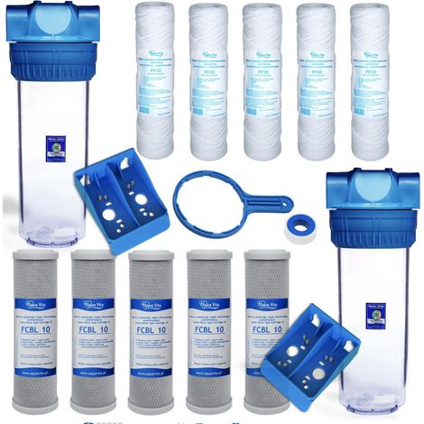 2 Corps de filtre à eau 3-4 FHPR-3BS x10 cartouches (1/5)