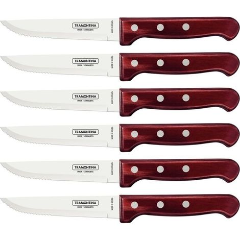 Set barbecue Jumbo Polywood rosso Tramontina 6 pz (1/4)