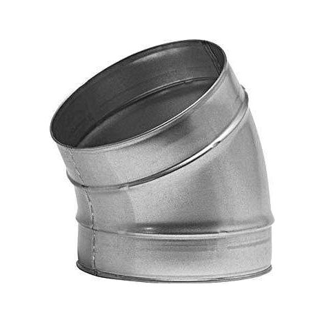 Coude 30° Galva D125 - COUD30GALD125 ECONONAME - COUD30GALD125