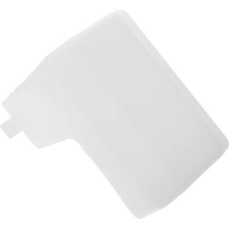 Pièce de rechange pour hotte aspirante : lentille, abat-jour et protection (blanc). (1/4)