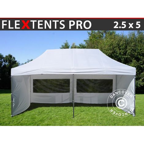 Tente Pliante Chapiteau pliable Tonnelle pliante Barnum pliant (1/5)