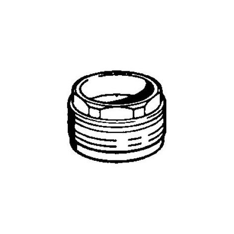 Hansa Gegenmutter 59911161 M52x1, AF 45