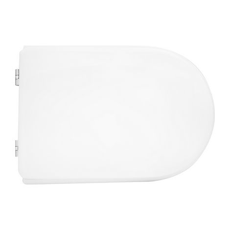 SEDILE WC PER AZZURRA VASO THIN SOSPESO FORMA 7- Bianco - Cerniere A passanti- CW- pezzi 1