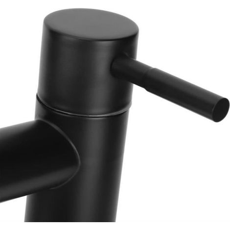 Hililand robinet d'évier Robinet d'eau froide simple de robinet de lavabo en acier inoxydable G1 / 2in pour toilette de salle de (1/4)