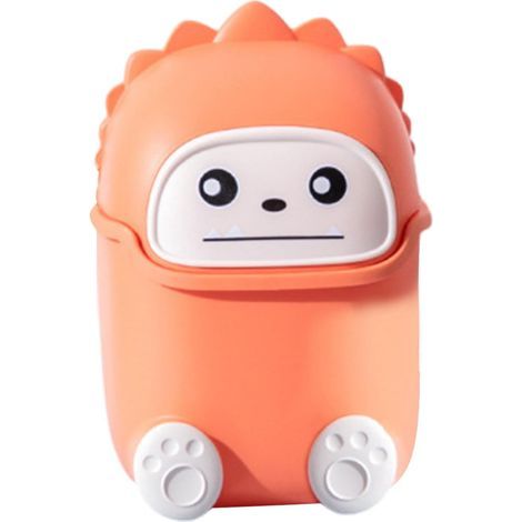 Desktop Trash Can, Removable Trash Can with Lid Dustproof Lid (1/5)